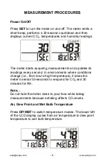 Preview for 8 page of Sper scientific 800046 Instruction Manual