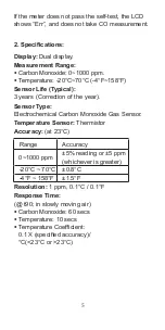 Preview for 5 page of Sper scientific 800058 Manual