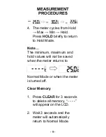 Preview for 9 page of Sper scientific 800108 Instruction Manual