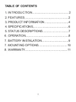 Preview for 3 page of Sper scientific 800113 Manual