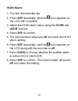 Preview for 10 page of Sper scientific 800115 Instruction Manual