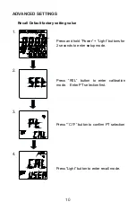 Предварительный просмотр 10 страницы Sper scientific 800117C Instruction Manual