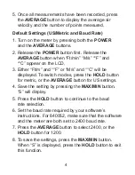 Preview for 4 page of Sper scientific 840003 Operating Instructions Manual