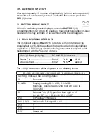 Preview for 6 page of Sper scientific 840012 Instruction Manual