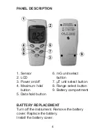 Preview for 4 page of Sper scientific 840045 Manual