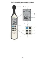 Preview for 6 page of Sper scientific 850015 Instruction Manual