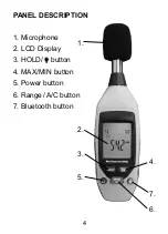 Предварительный просмотр 4 страницы Sper scientific 850019 Instruction Manual