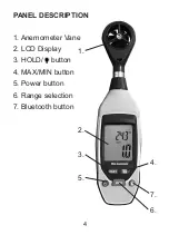 Предварительный просмотр 4 страницы Sper scientific 850020 Instruction Manual