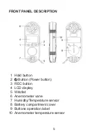 Preview for 5 page of Sper scientific 850025 User Manual