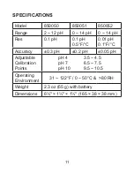 Предварительный просмотр 11 страницы Sper scientific 850050 Manual