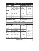 Предварительный просмотр 23 страницы Sper scientific 850069 Instruction Manual