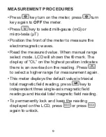 Preview for 9 page of Sper scientific 860041 Instruction Manual