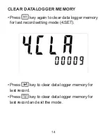 Preview for 14 page of Sper scientific 860041 Instruction Manual