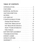 Preview for 3 page of Sper scientific WBGT Manual