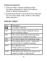 Preview for 14 page of Sper scientific WBGT Manual