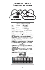 Preview for 9 page of Sperian Miller ARL-100-Z7/8FT User Instruction Manual