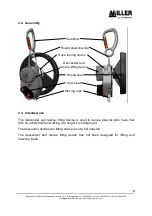 Preview for 5 page of Sperian Miller SafEscape ELITE Operating Manual