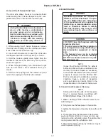 Preview for 14 page of Sperian Panther Hip-Pac 9649 Operation Manual