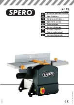 Preview for 1 page of SPERO 390 2202 922 Operating Instructions Manual