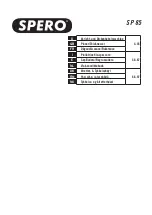 Preview for 3 page of SPERO 390 2202 922 Operating Instructions Manual