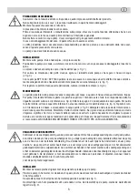 Preview for 5 page of SPERONI SPF  800 Operating Instructions Manual