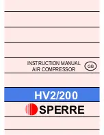 Sperre HV2/200 Instruction Manual preview