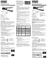 Sperry instrument GMC-3000 Crimp-n-Test Operating Instructions предпросмотр