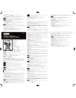 Preview for 2 page of Sperry instruments DM6600 Operating Instructions