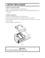 Preview for 16 page of Sperry instruments DSA-2417 Operating Instructions Manual