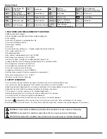 Preview for 2 page of Sperry instruments DSA-540A Operating Instructions Manual