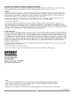 Предварительный просмотр 9 страницы Sperry instruments SDMM10000 Operating Instructions Manual