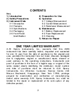 Предварительный просмотр 2 страницы Sperry instruments SP-5A Operating Instructions Manual