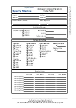 Предварительный просмотр 95 страницы Sperry Marine 5016-CA Operation, Installaion And Service Manual