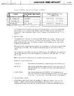 Preview for 49 page of Sperry Rand UNIVAC 490 SPURT General Reference Manual