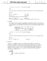 Preview for 65 page of Sperry Rand UNIVAC 490 SPURT General Reference Manual