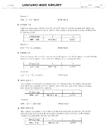 Предварительный просмотр 67 страницы Sperry Rand UNIVAC 490 SPURT General Reference Manual