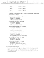 Preview for 79 page of Sperry Rand UNIVAC 490 SPURT General Reference Manual