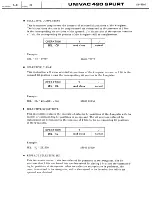 Preview for 84 page of Sperry Rand UNIVAC 490 SPURT General Reference Manual