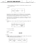 Preview for 91 page of Sperry Rand UNIVAC 490 SPURT General Reference Manual