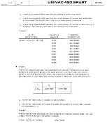 Preview for 92 page of Sperry Rand UNIVAC 490 SPURT General Reference Manual