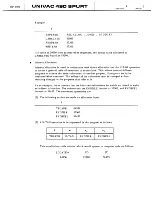 Preview for 161 page of Sperry Rand UNIVAC 490 SPURT General Reference Manual