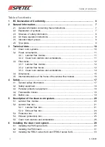 Preview for 4 page of SPETEC FBS 112 standard Translation Of The Original Operating Instructions