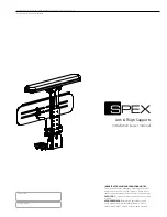 SPEX Arm & Thigh Supports Installation & User Manual preview