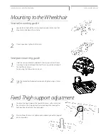 Предварительный просмотр 5 страницы SPEX Arm & Thigh Supports Installation & User Manual