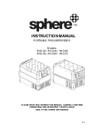 Preview for 1 page of Sphere RVX-35 Instruction Manual