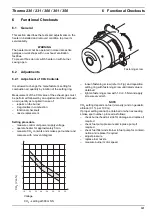 Предварительный просмотр 35 страницы Spheros thermo 231 Workshop Manual