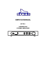 SPHINX Myth 3 Service Manual preview