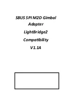 SPI CORP M2D Gimbal Manual preview