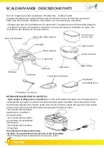 Предварительный просмотр 4 страницы Spice AmarilloInox SPP013 User Manual