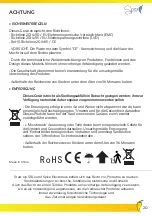 Предварительный просмотр 21 страницы Spice AmarilloInox SPP013 User Manual